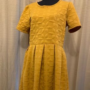 Lularoe Amelia dress Mustard color 2XL
